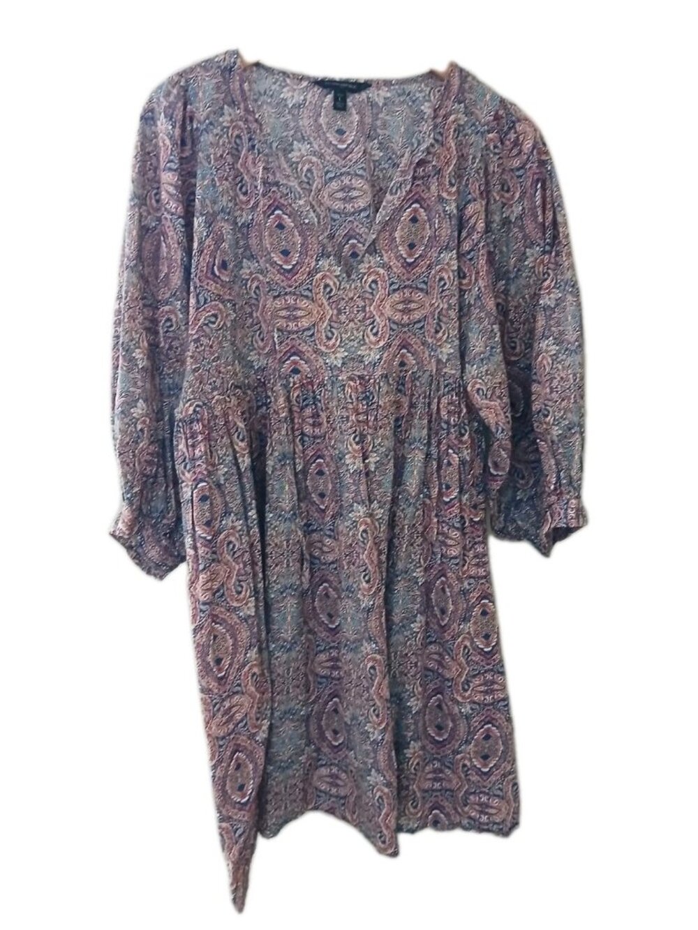 Banana Republic Tie Neck Mini Dress